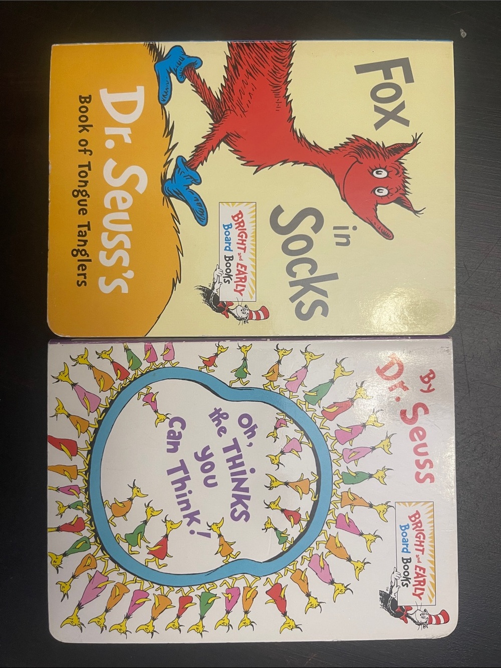 Dr. Seuss Fox in Socks Board Book — Red, Blue, Yellow